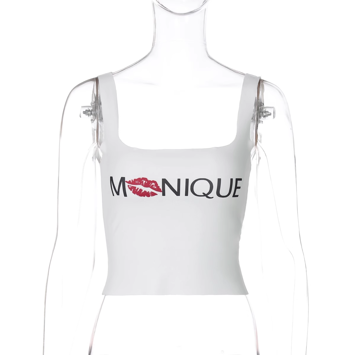Jennie Monogrammed Printed Slimming Camisole-Blackpink Jennie