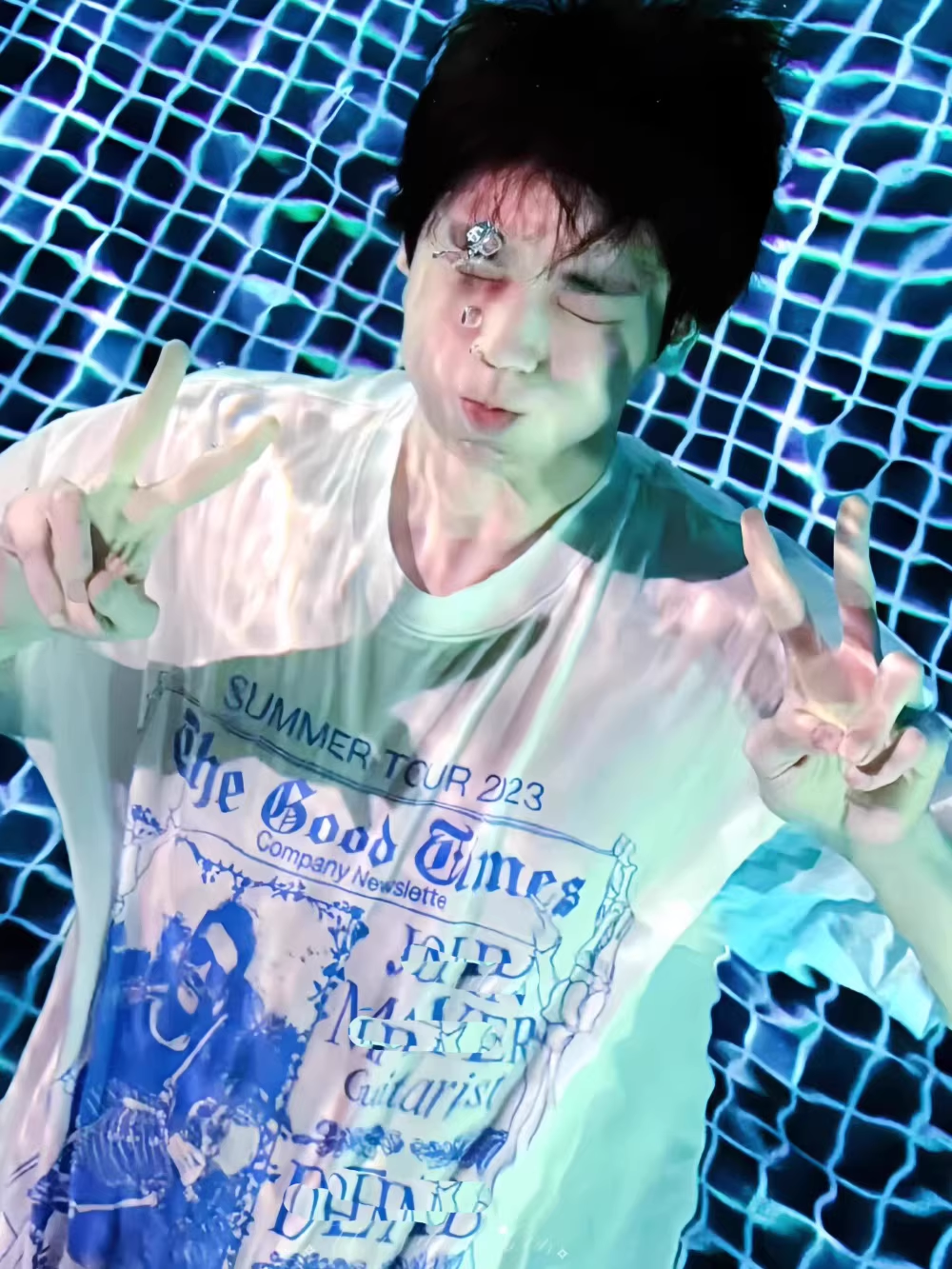 TXT Soobin Inspired Summer Tour 2023 The Good Times Graphic T-Shirt