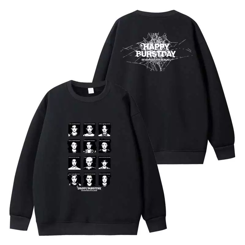Seventeen HappyBursday album merch inspired hoodie