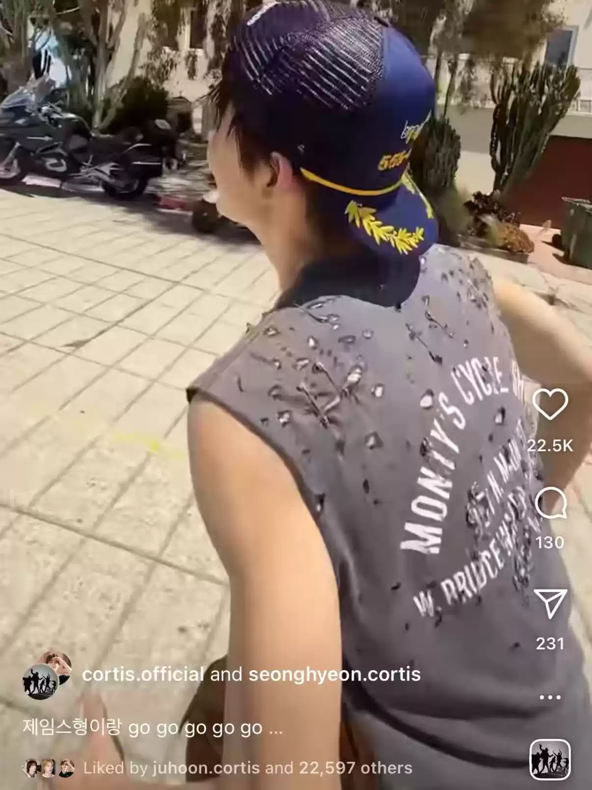 Cortis Seonghyeon Inspired PALY 555‑STAR Trucker Hat
