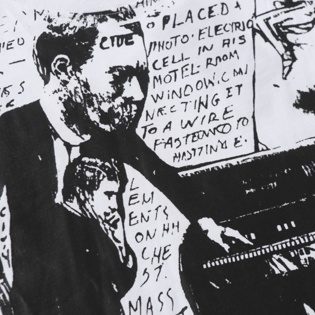 Blackpink Rose Inspired White Graphic Tee