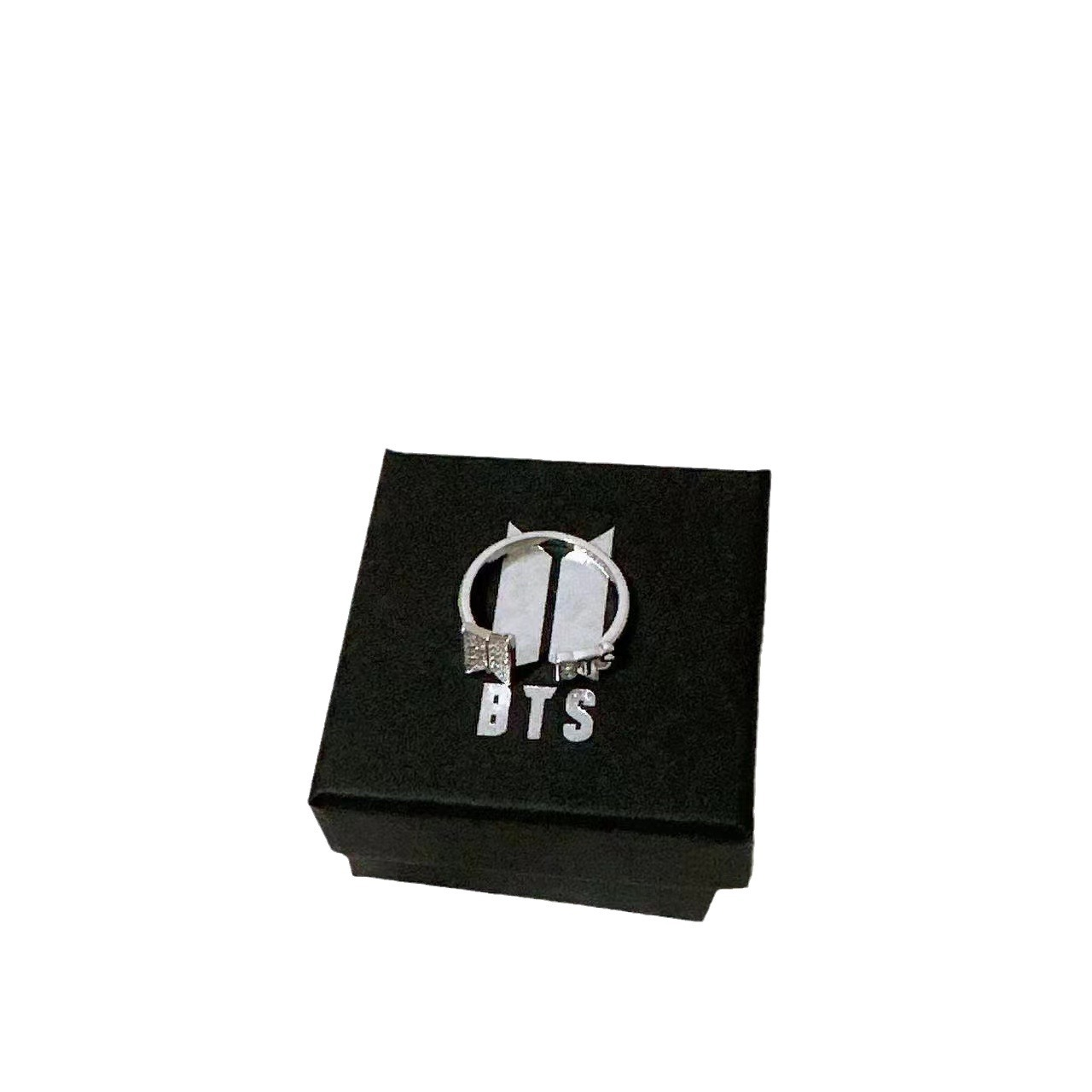 BTS Inspired Merch Adjustable Open Ring