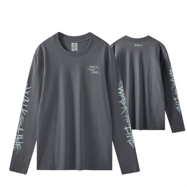 ENHYPEN 'WALK THE LINE' Concert Loose Long Sleeve T-Shirt-ENHYPEN