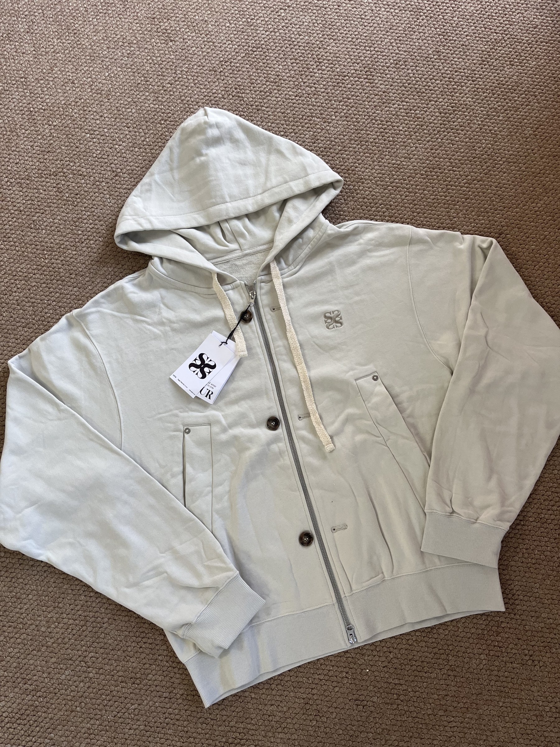 Seventeen&TXT&Straykids Inspired Hooded Zip-Up Jacket