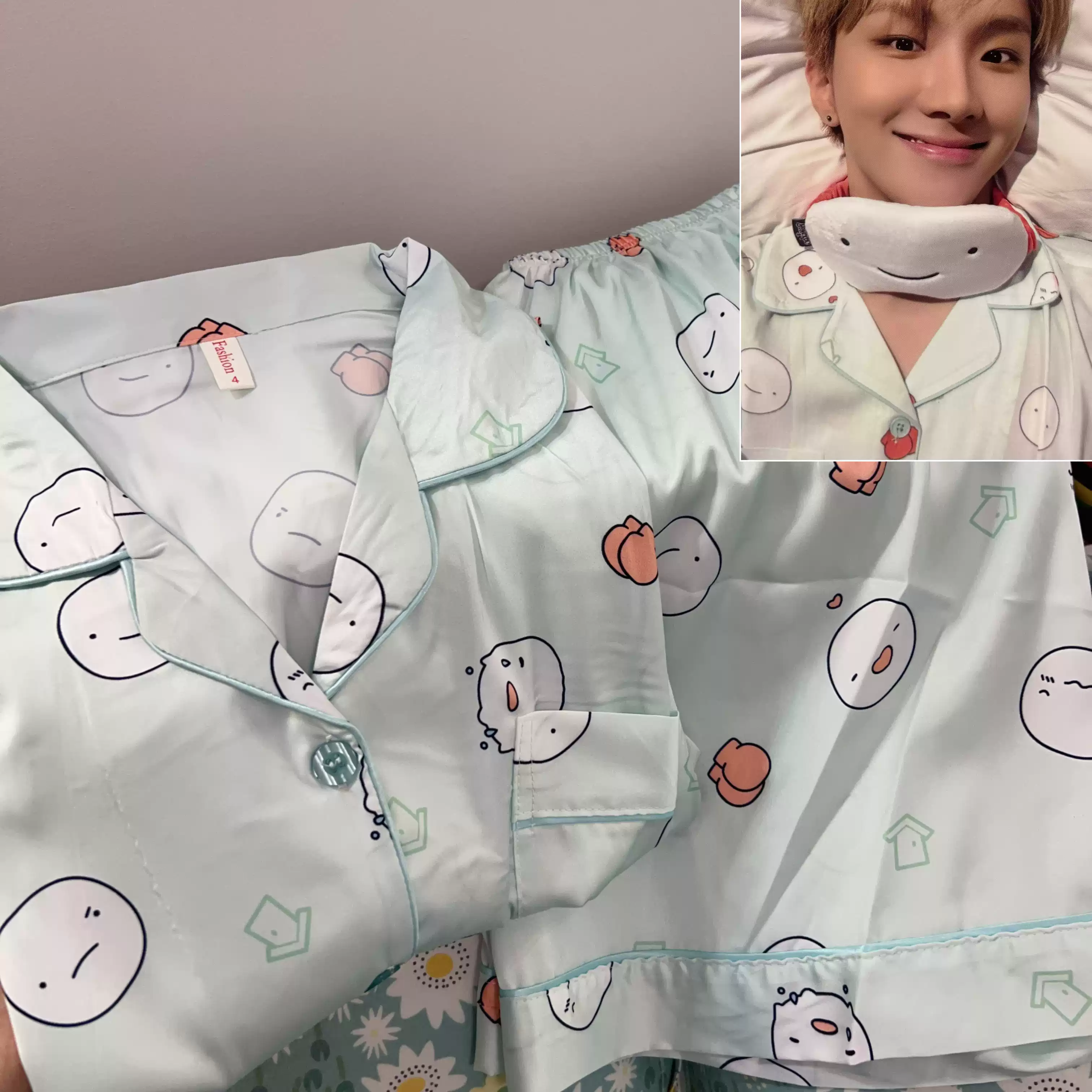 BOYNEXTDOOR BBNEXDO Inspired Short Pajama Set