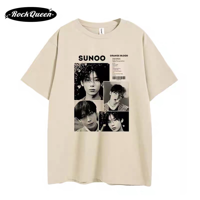 Enhypen Custom Member Graphic T-Shirt