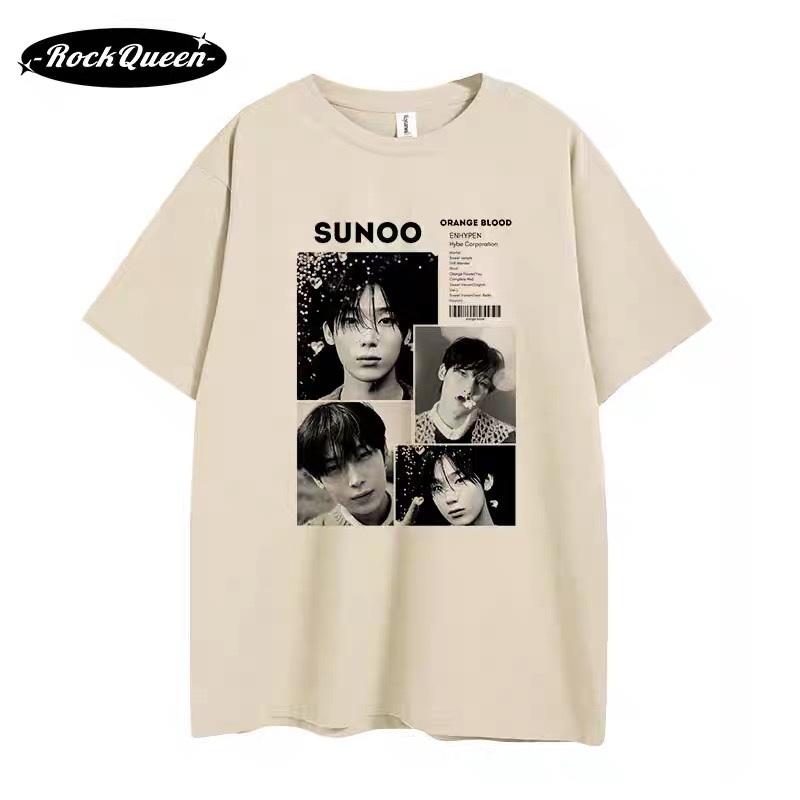 Enhypen Custom Member Graphic T-Shirt