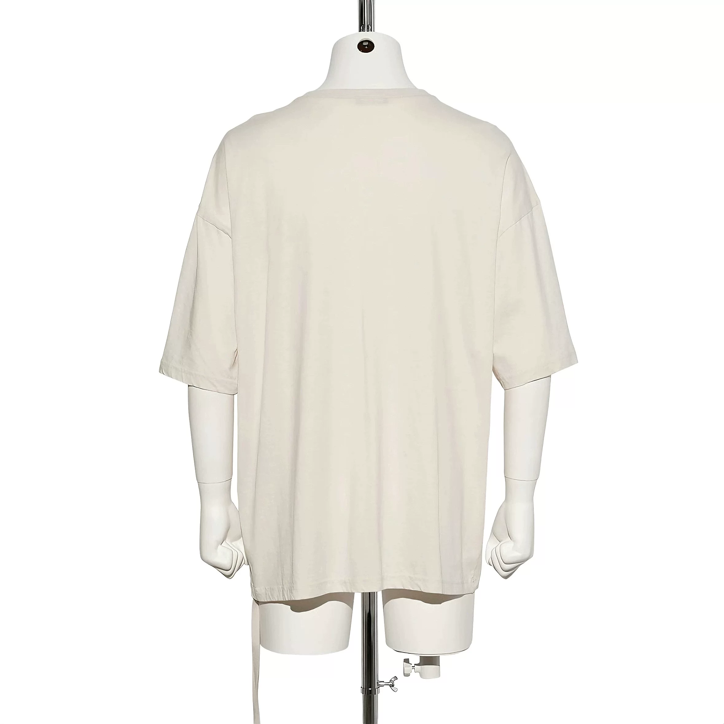 Cortis Martin Inspired Holy Letter Asymmetric Deconstructed Oversized Tee