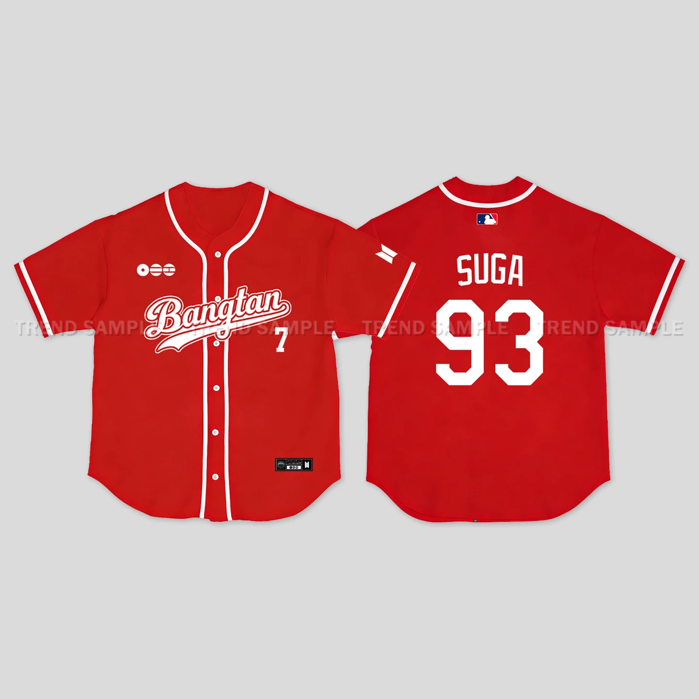 BTS ARIRANG World Tour Inspired Bangtan Baseball Jersey