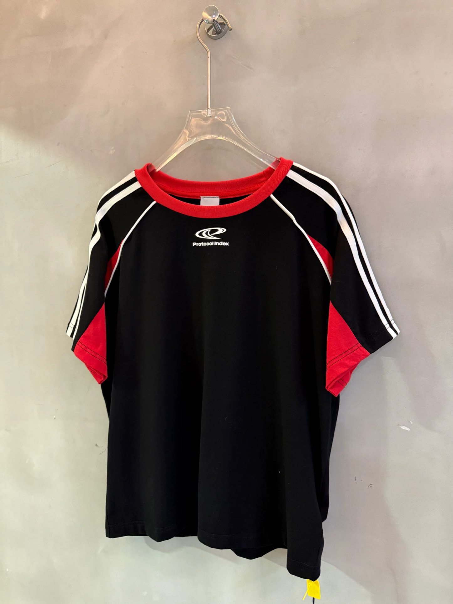 Seventeen Scoups Inspired Protocol Index Color Block Raglan T-shirt
