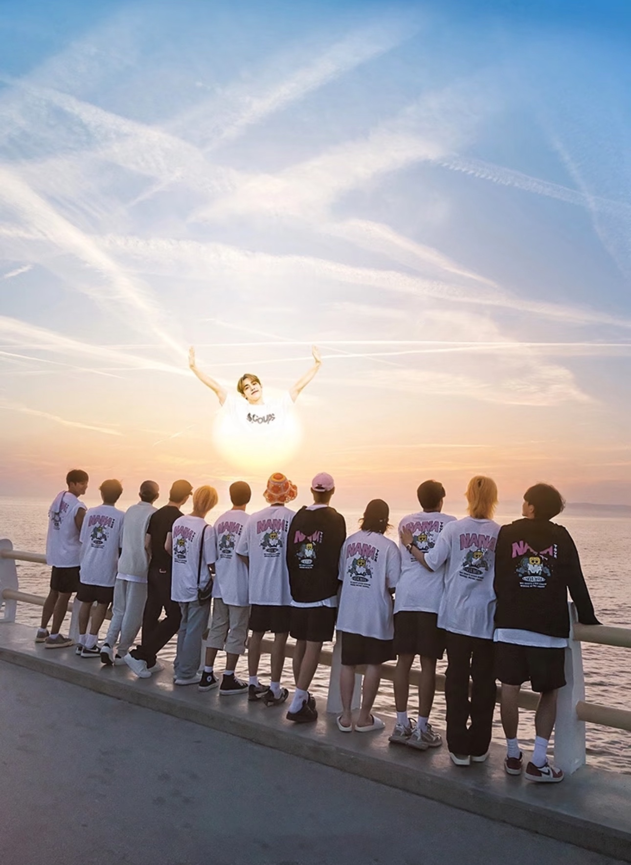 Seventeen NanaTour inspired Zip Up Hoodie-Seventeen