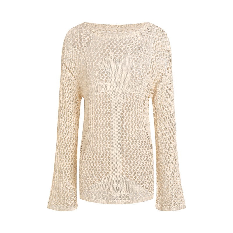 Enhypen SUNOO Inspired See Through Knitted Sweater Top