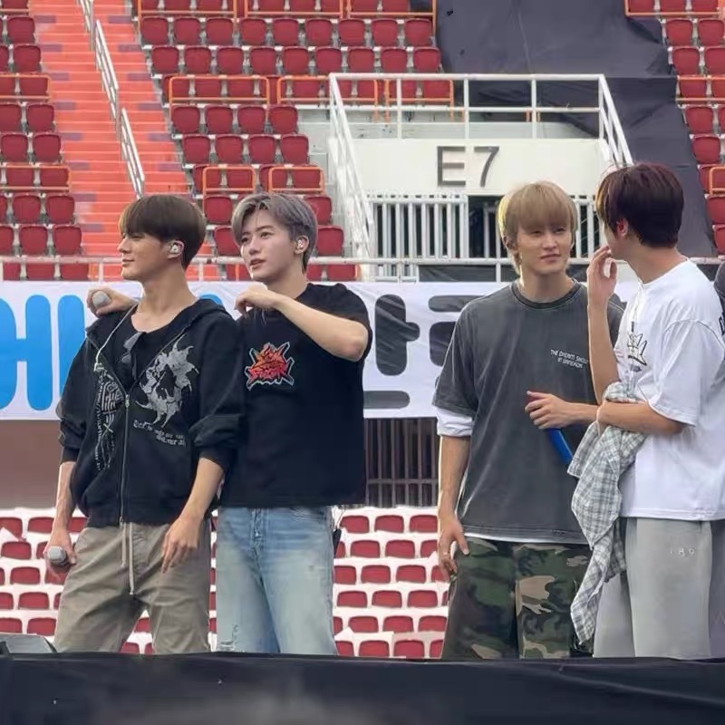 NCT DREAM 2025 Tour DreamTheFuture in Bangkok Merch Inspired T-Shirt