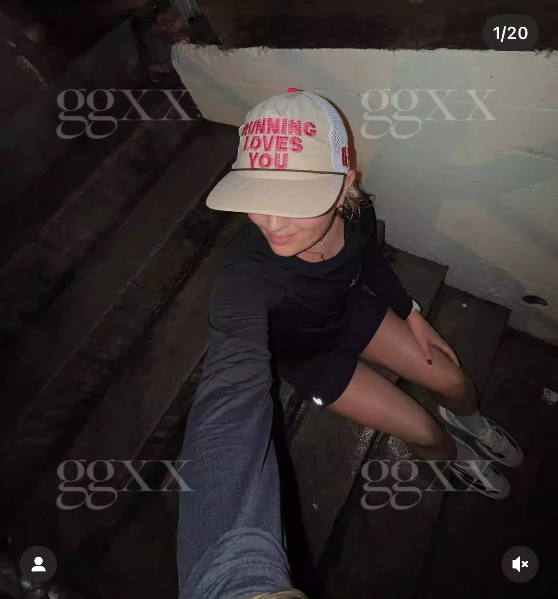 Cortis Martin Inspired Running Loves You Trucker Hat