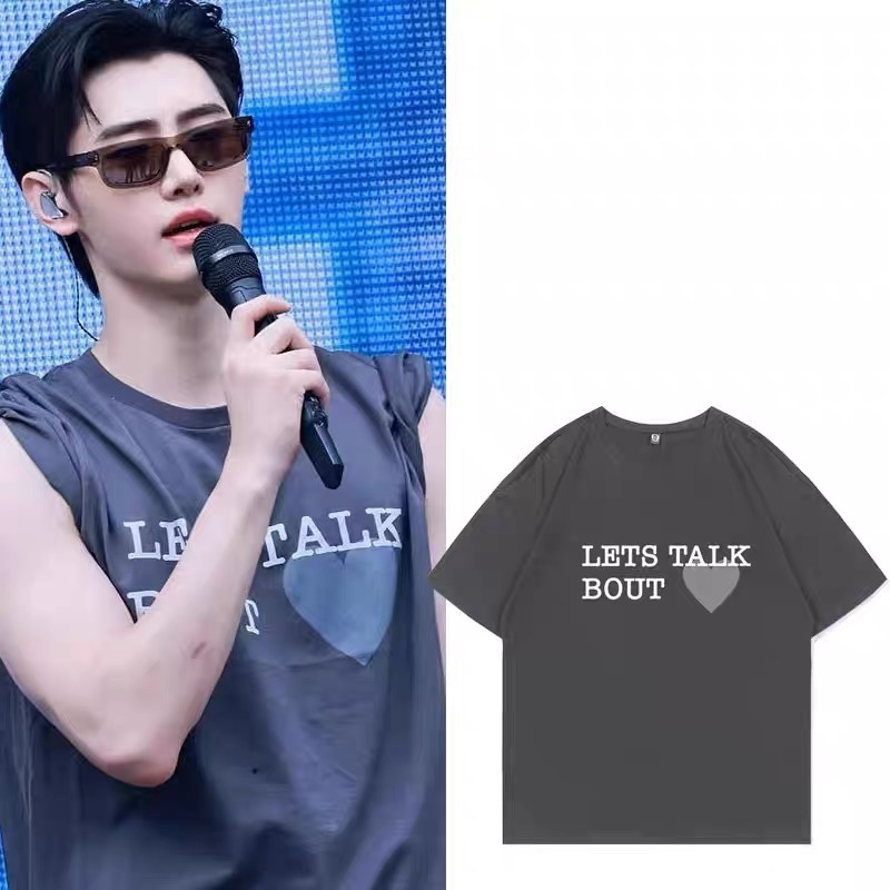 ENHYPEN Sunghoon Inspired LETS TALK BOUT T-Shirt