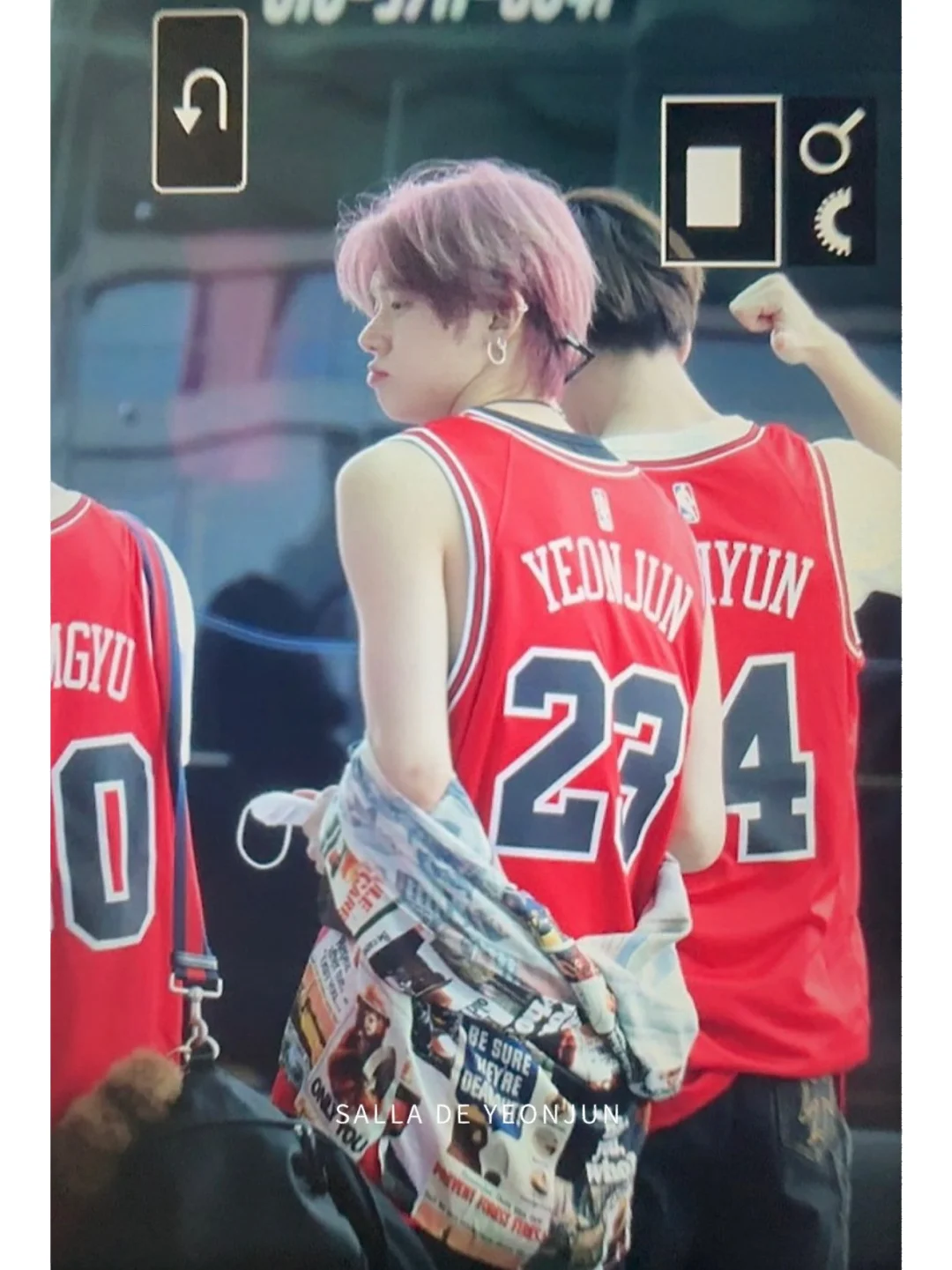 TXT Chicago Bulls Customized Jersey