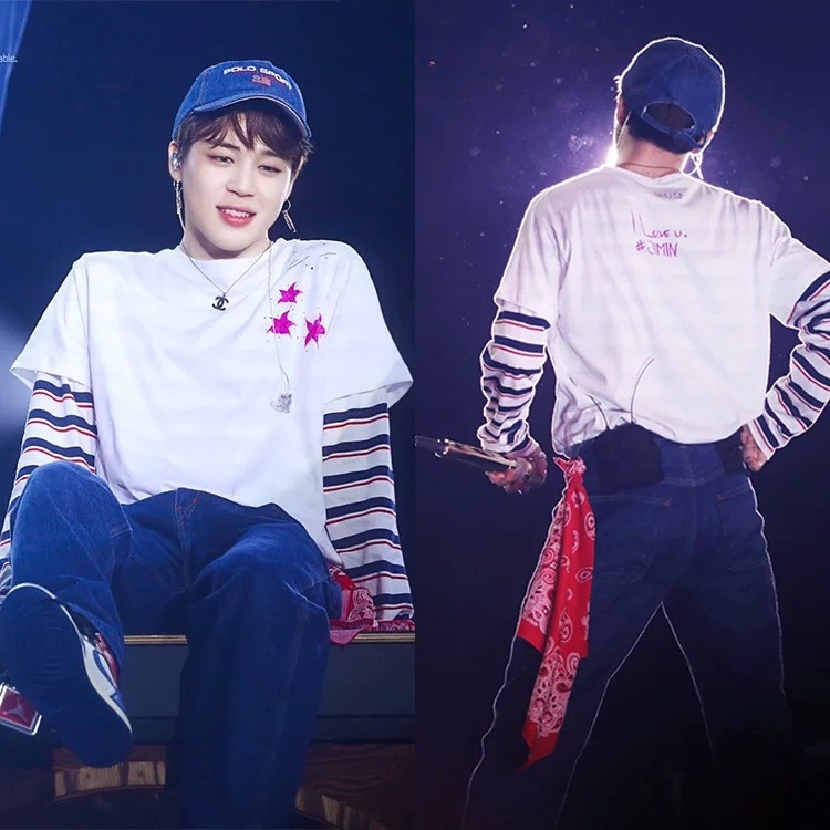 BTS Concert Inspired Graffiti Style Tee tshirt