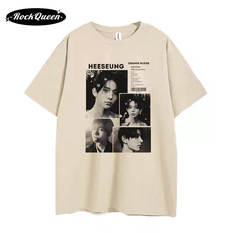 Enhypen Custom Member Graphic T-Shirt