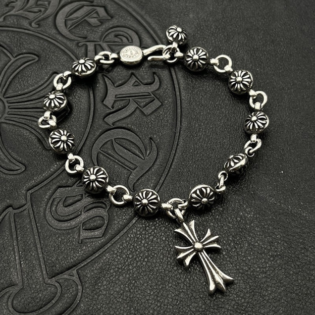 Enhypen Niki Inspired Chrome Heart Bracelet-Ni-Ki