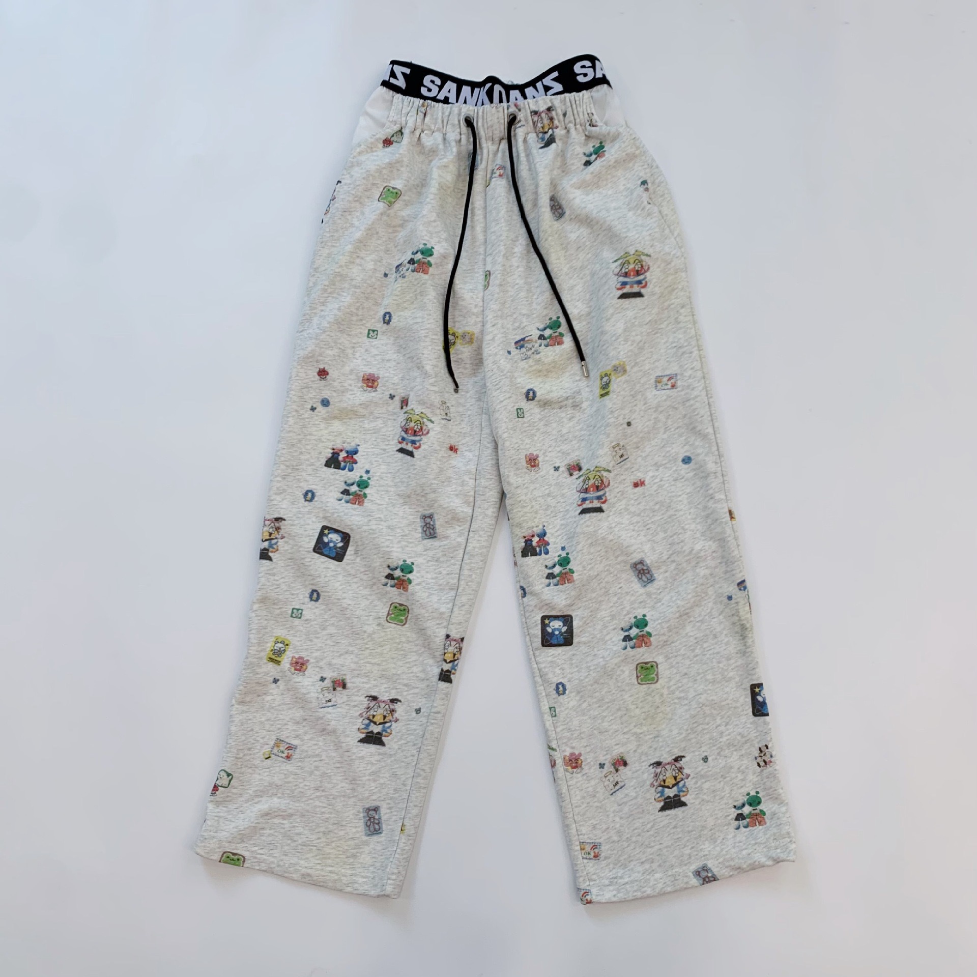 Blackpink Jennie Inspired Cartoon Printed Sweatpants