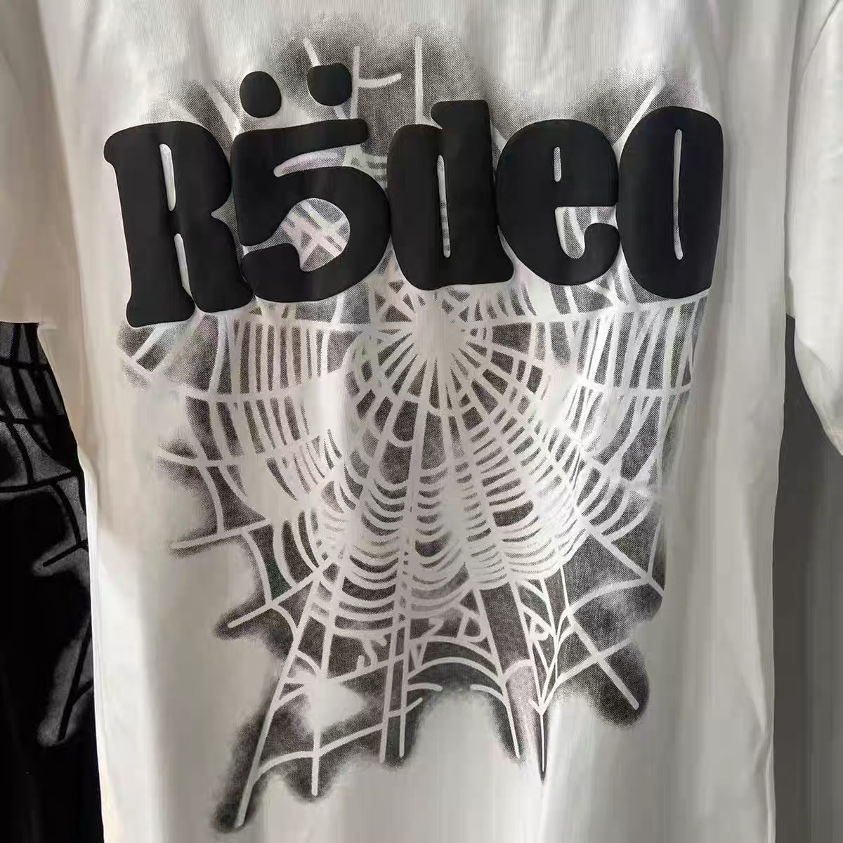 ENHYPEN Heeseung Inspired Spider-web Print T-Shirt
