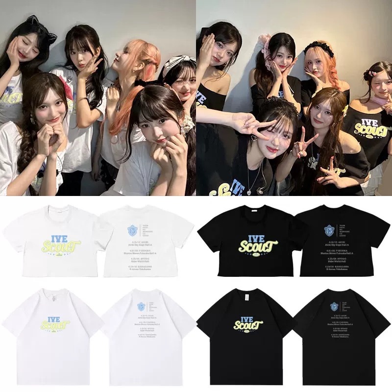 IVE 2025 Fan Concert in Tokyo inspired T-Shirt