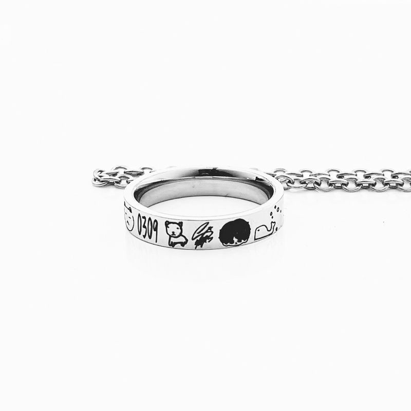 BTS Fanmade Birthdate Signature Ring 