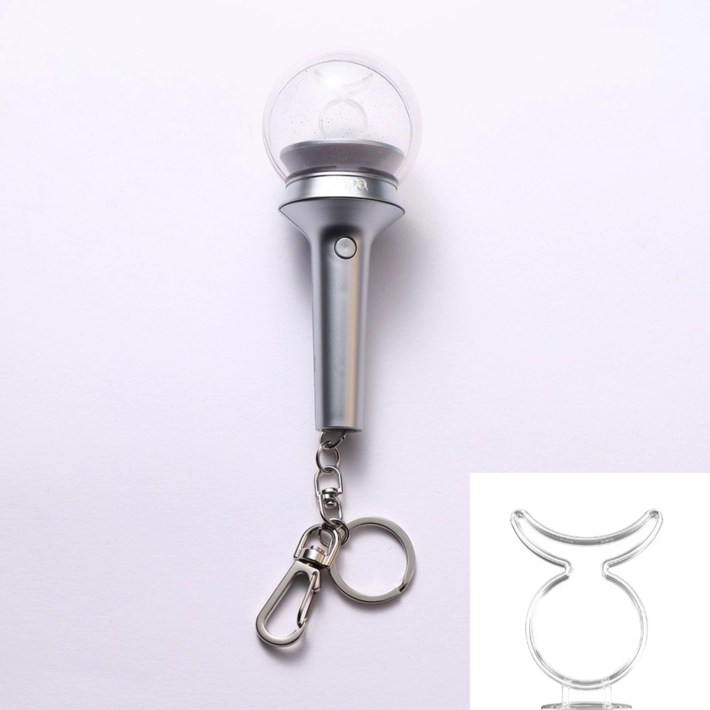 Aespa Inspired Mini Light Stick Keychain