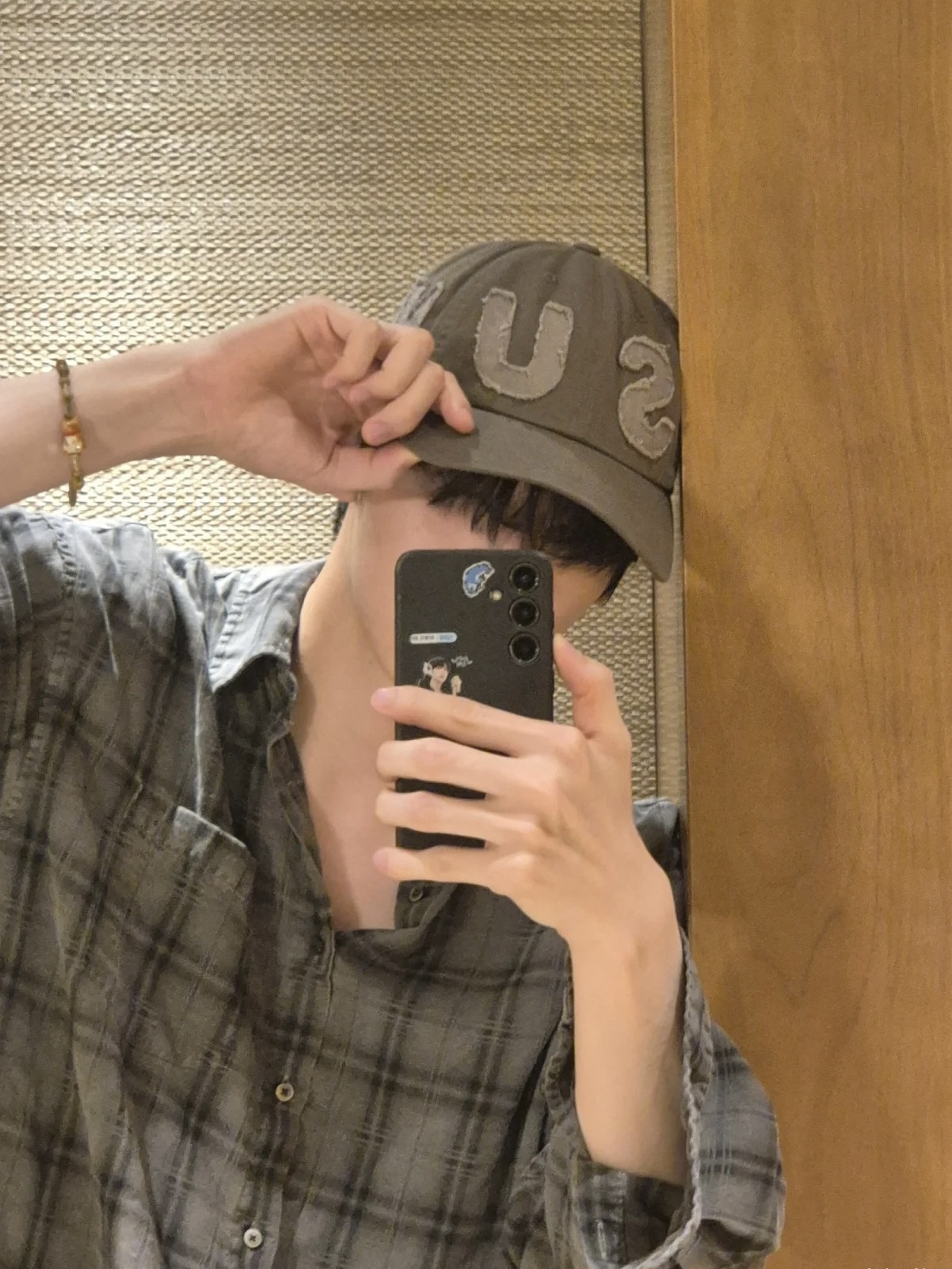 TXT Soobin Inspired Plaid Shirt