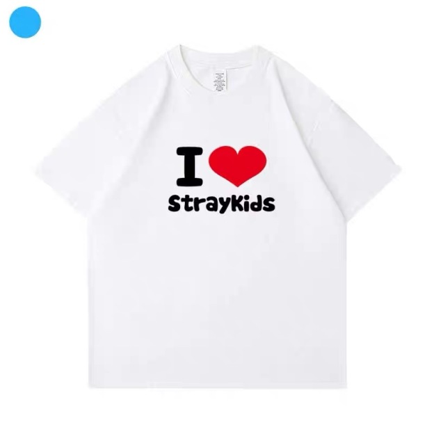 Skzoo I love Straykids-Customized Short Sleeve shirt