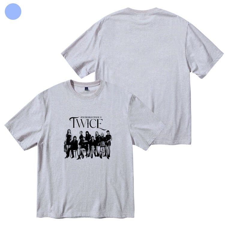 Twice 4th World Tour Merch Inspired T-shirt