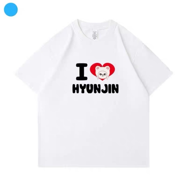 Skzoo I love Straykids-Customized Short Sleeve shirt