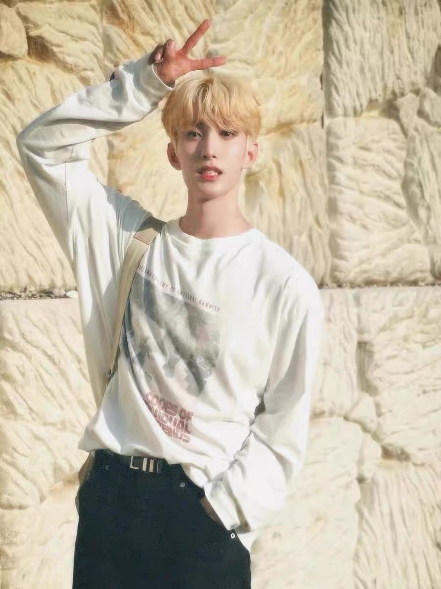SEVENTEEN DK Inspired Graphic Long Sleeve Tee