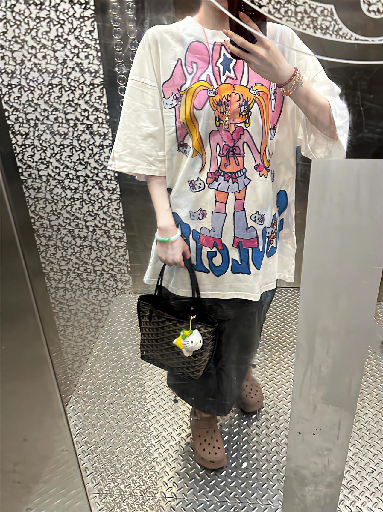 TWICE Nayeon Inspired Anime Girl Graphic Tee