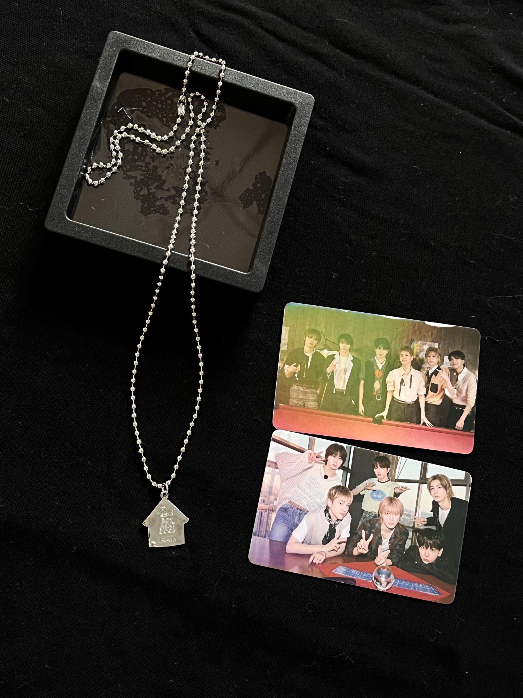 Boynextdoor 2nd Anniversary inspired Fan Support Gift Small House Necklace
