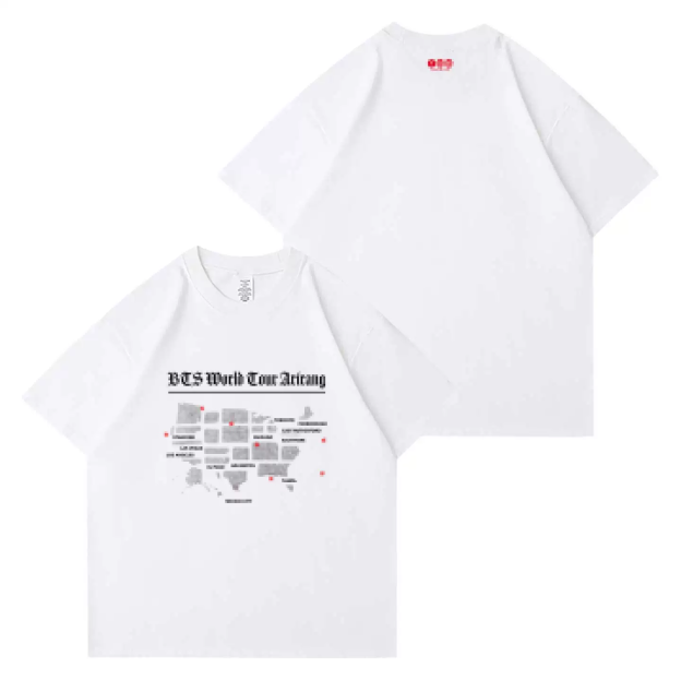 BTS 2026 World Tour ARIRANG Merch Inspired T-Shirt