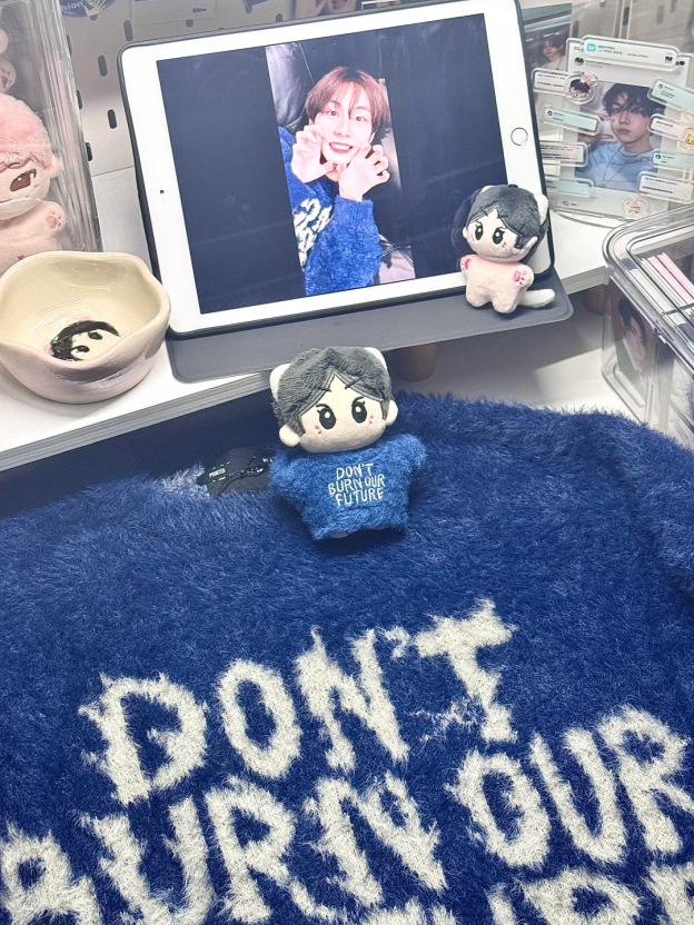 ENHYPEN Jungwon Inspired Mohair Sweater