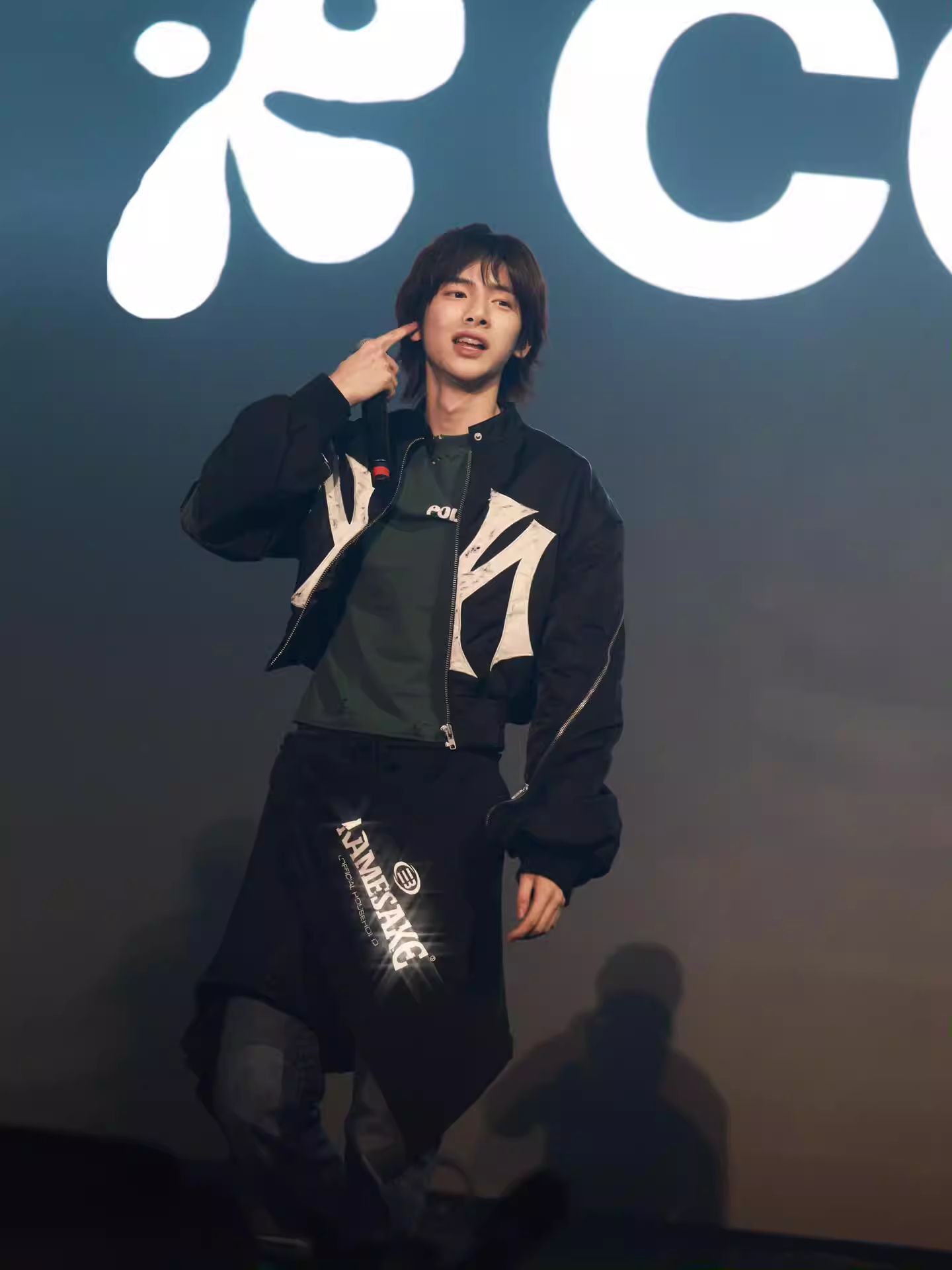 Cortis&Enhypen&Seventeen&Straykids Inspired M Logo Bomber Jacket