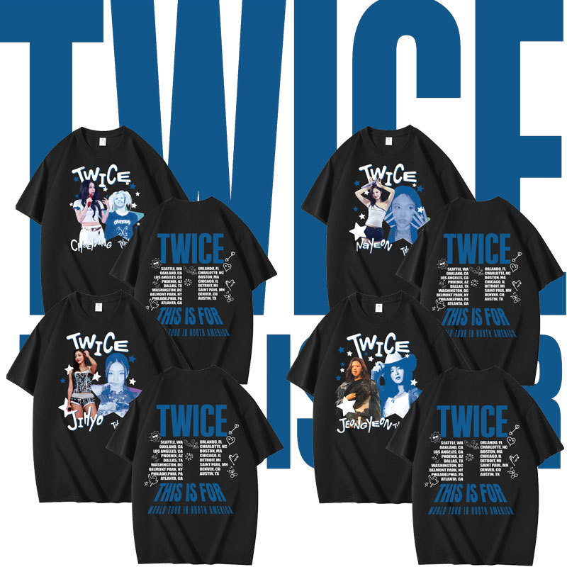 Twice This is For World Tour Merch Inspired T-shirt