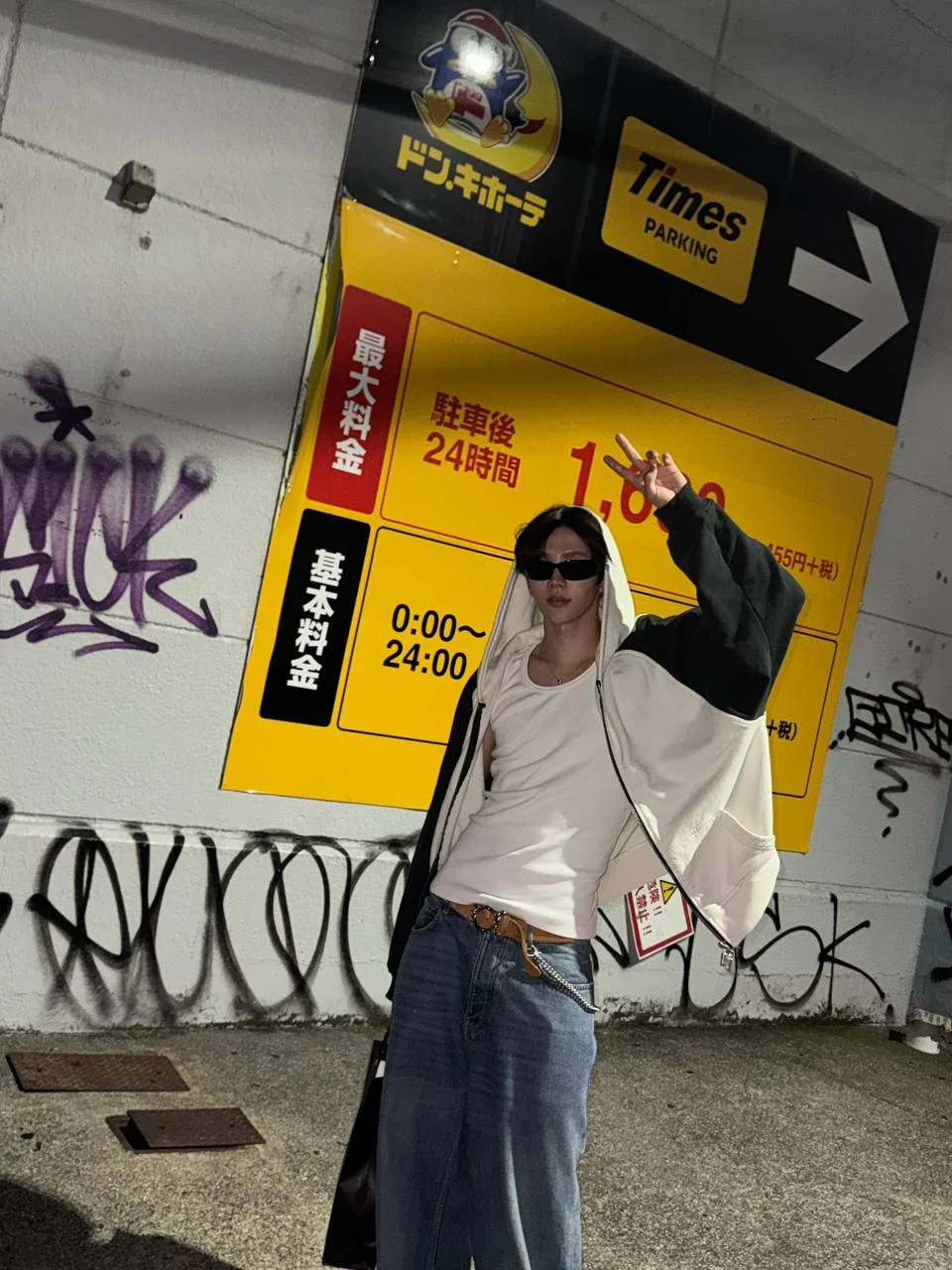 RIIZE Shotaro Inspired Color Block Zip-Up Hoodie