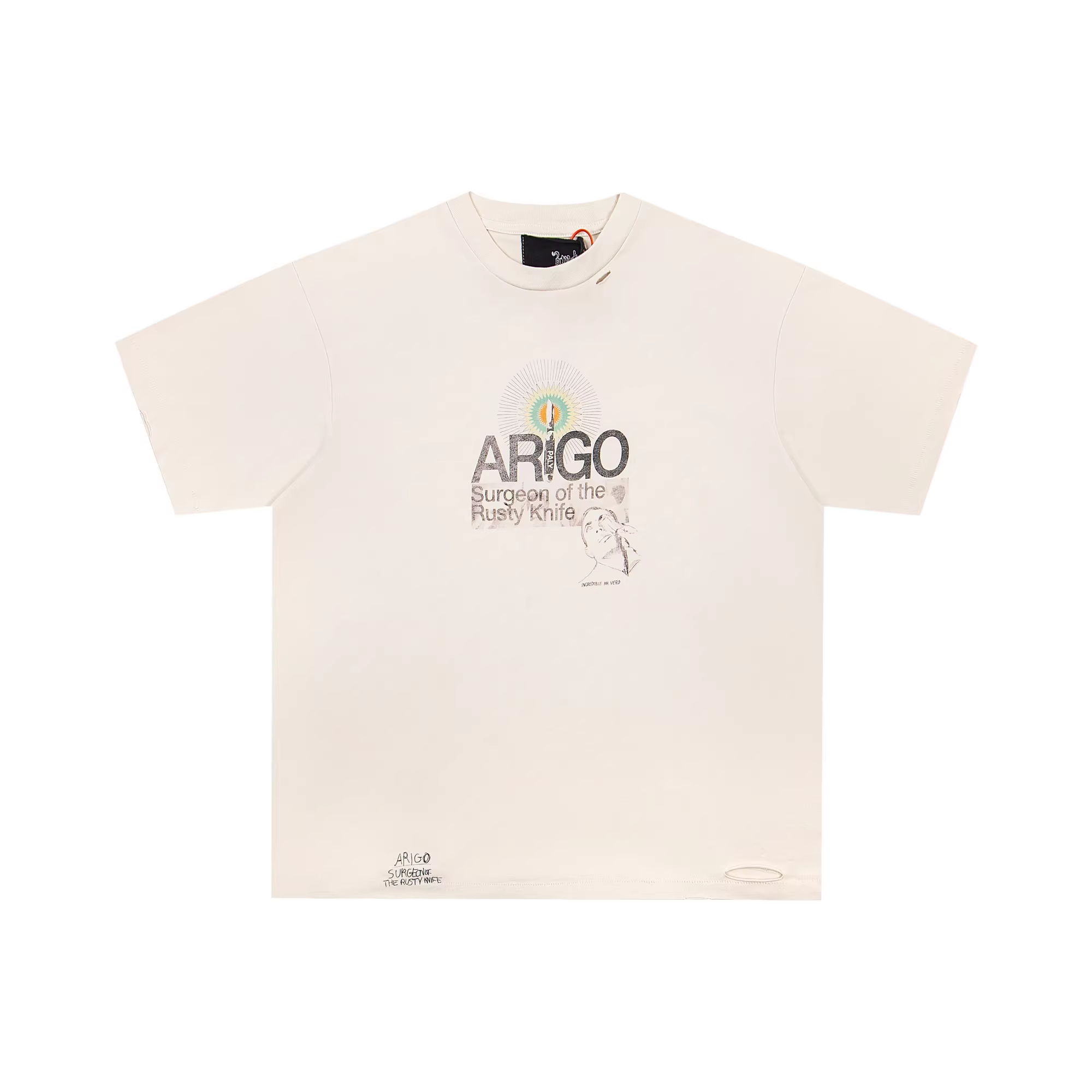 Stray kids Hyunjin Inspired ARIGO Surgeon of the Rusty Knife T-shirt