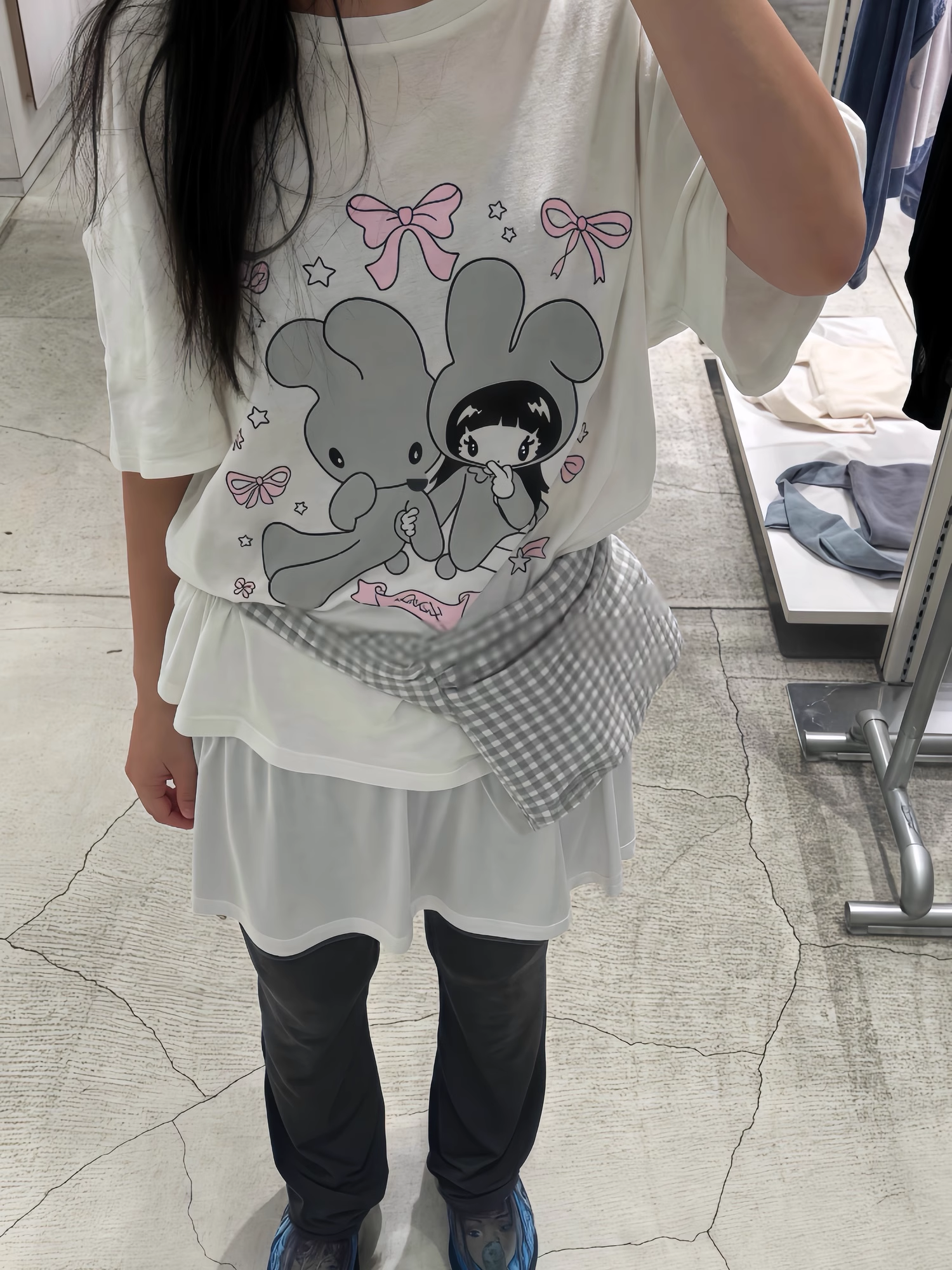 NewJeans Danielle Inspired Bunny Girl Cartoon T-Shirt - NJZ