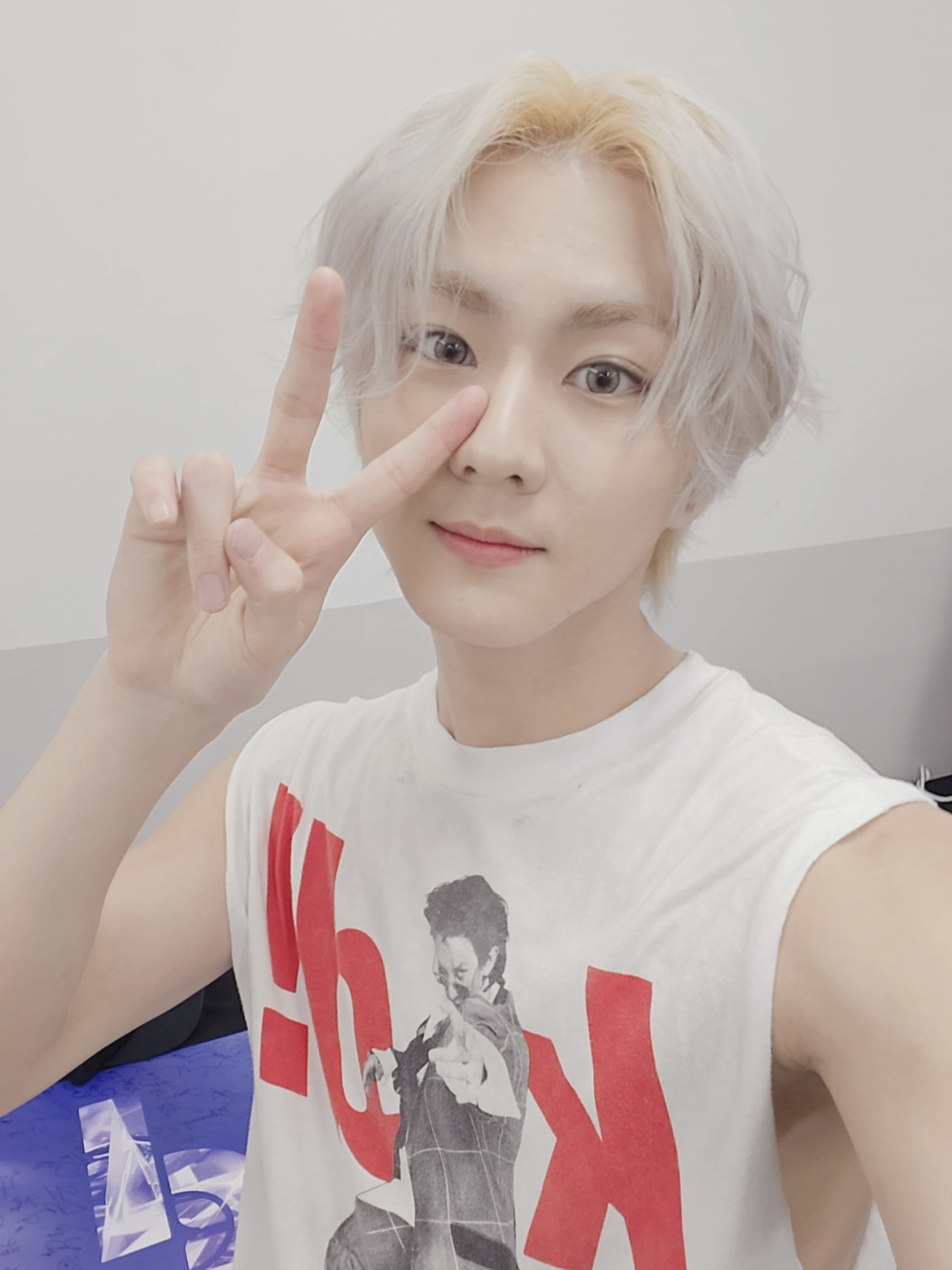 ENHYPEN Jungwon Inspired Kid Graphic Sleeveless Tee