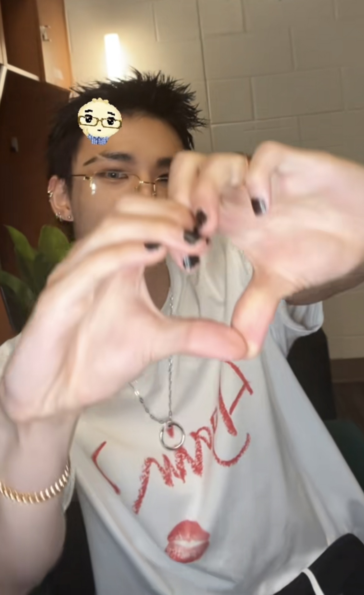 Stray kids hyunjin again slip print inspired tshirt