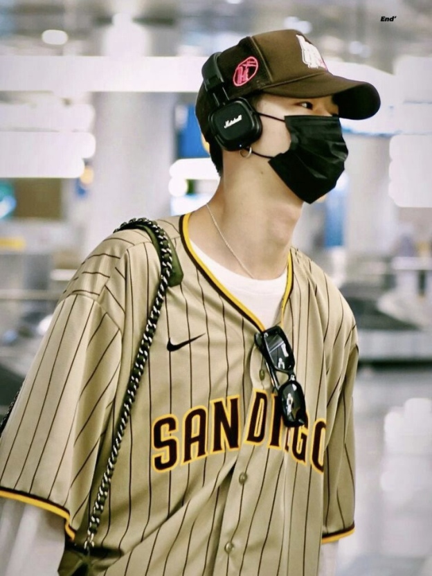 ENHYPEN Niki Inspired San Diego Padres Baseball Jersey