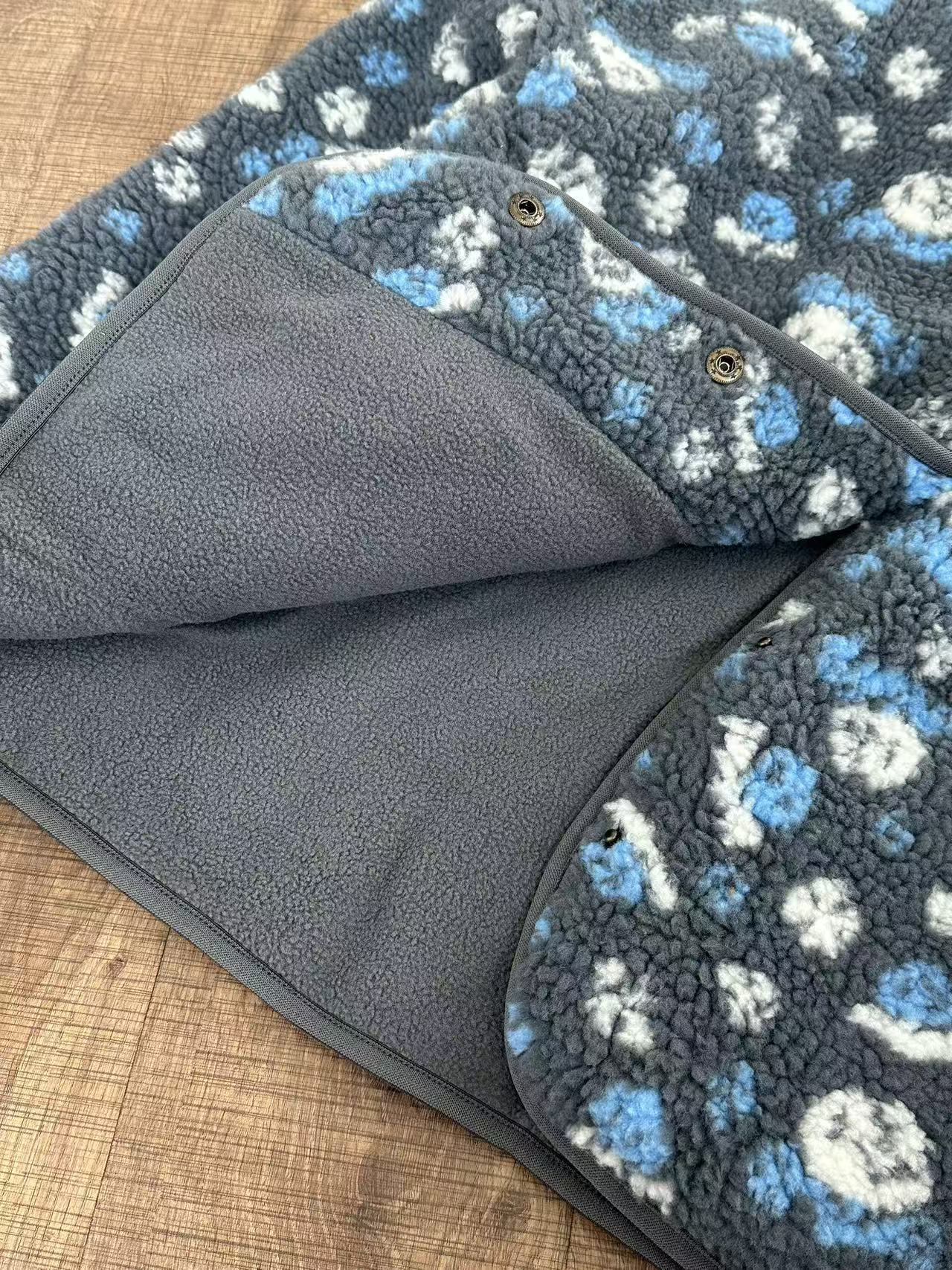 I-DLE Minnie Inspired Floral Fleece Jacket