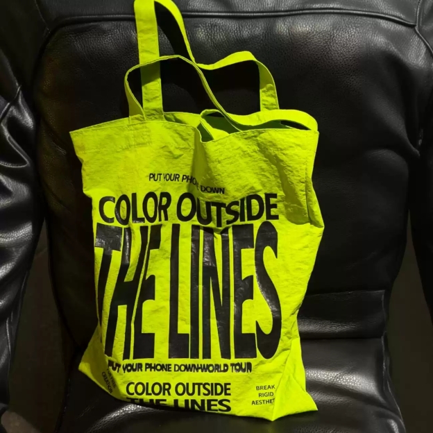 CORTIS Neon Green Merch Tote Bag 