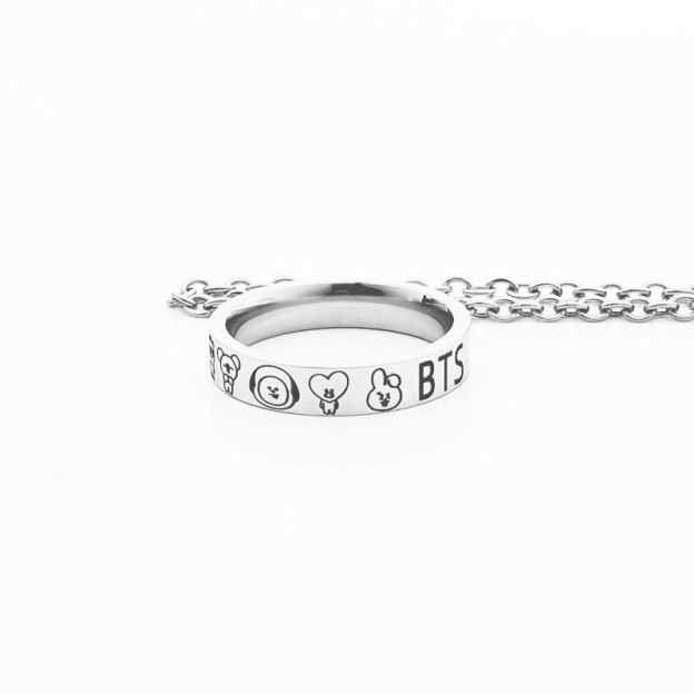 BTS Fanmade Birthdate Signature Ring 