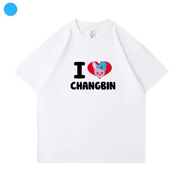 Skzoo I love Straykids-Customized Short Sleeve shirt