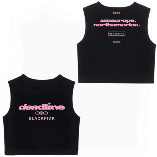 BLACKPINK 2025 World Tour DEADLINE Merch inspired T-Shirt